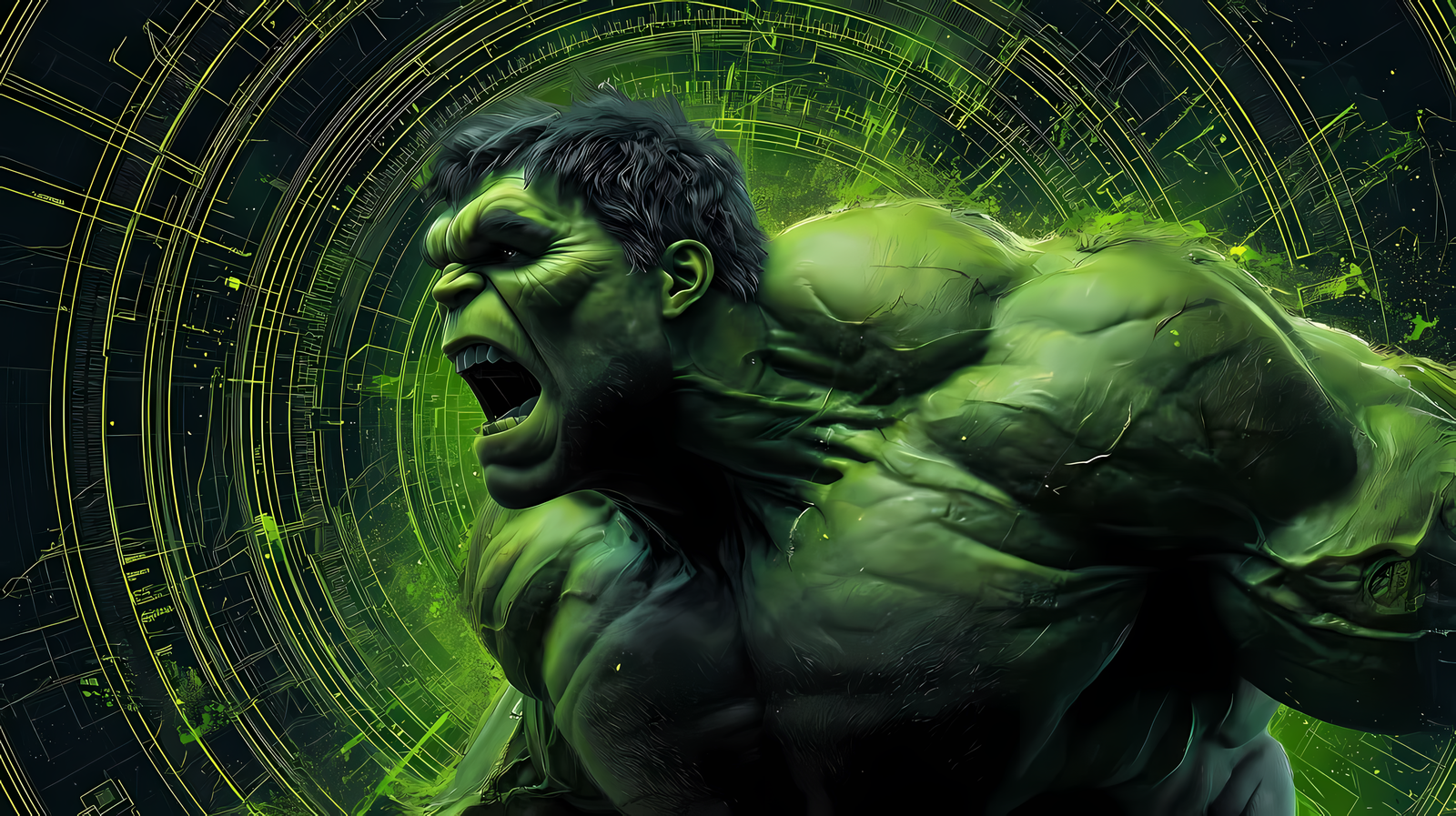Hulk Roaring 4K Wallpaper | WatchOut Walls